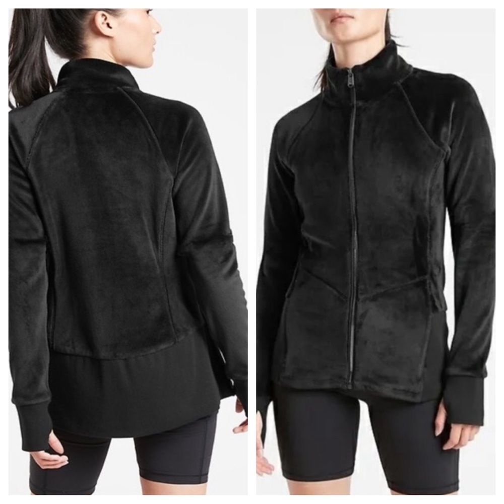 Athleta Women's Cloud Fleece Jacket!